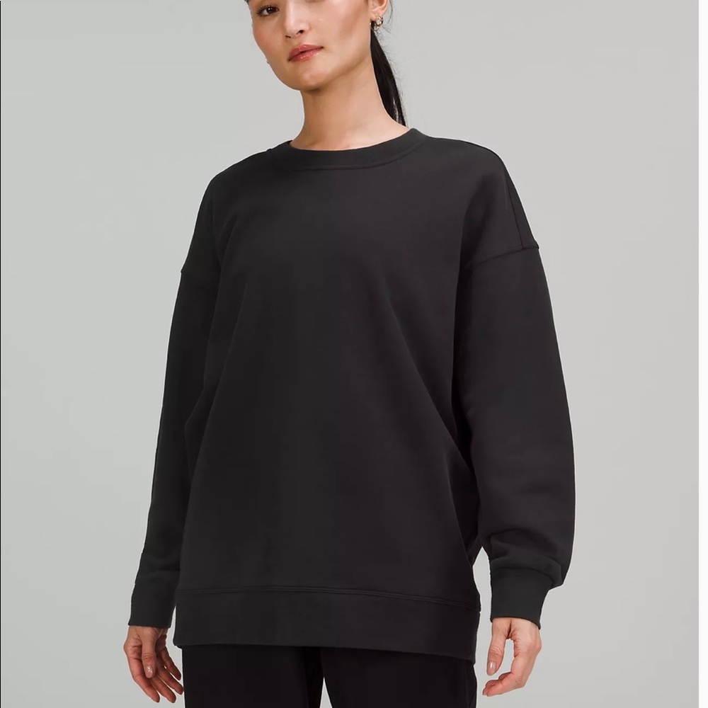 lululemon perfectly oversized crew sweatshirt
